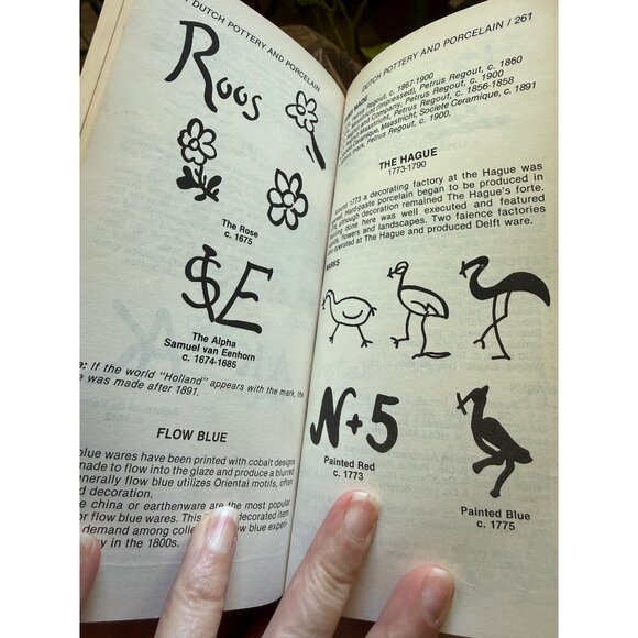 Official Identification Guide Pottery & Porcelain American & European Makers Mar - Picture 5 of 5